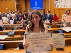 Giovani talenti universitari italiani: premiata a Montecitorio Carla Loffredo