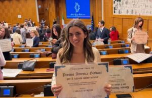 Giovani talenti universitari italiani: premiata a Montecitorio Carla Loffredo